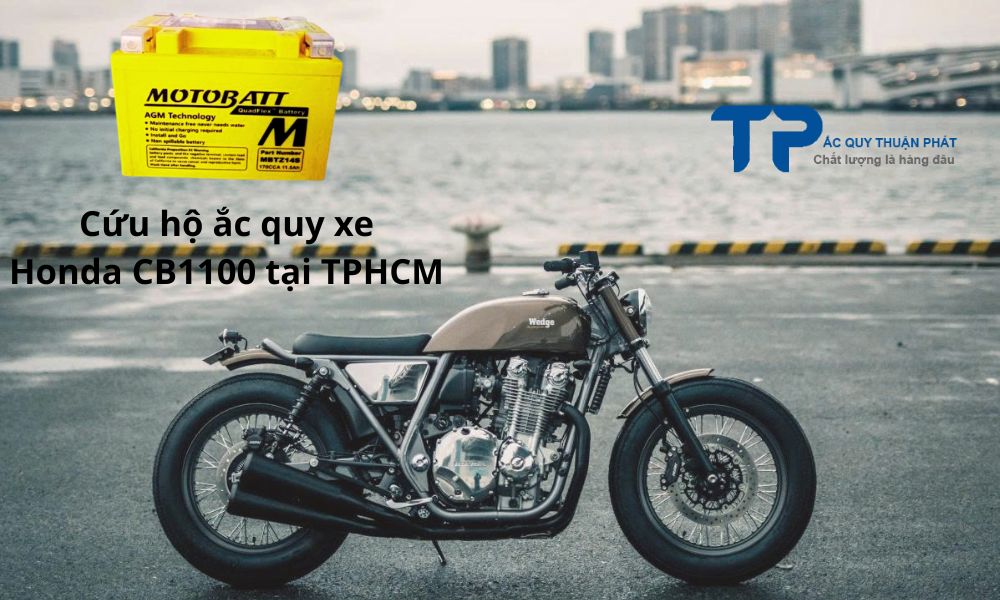 Cứu hộ ắc quy xe Honda CB1100 tại TPHCM