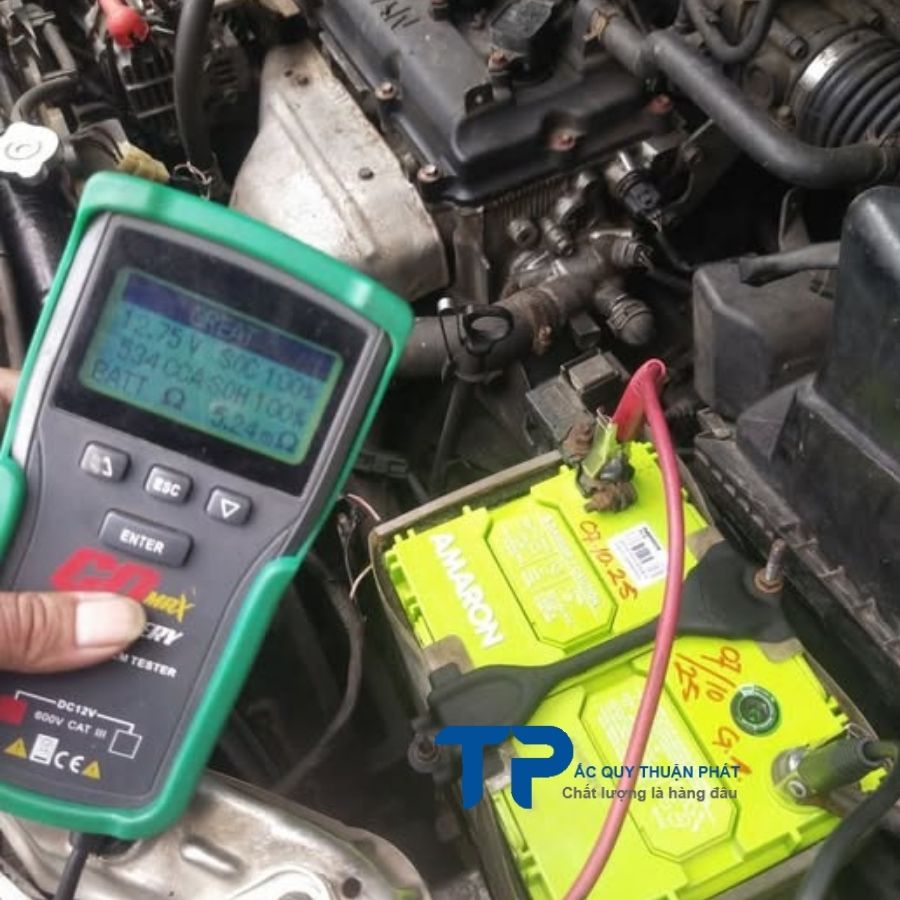 Kiểm tra ắc quy AMARON tận nơi
