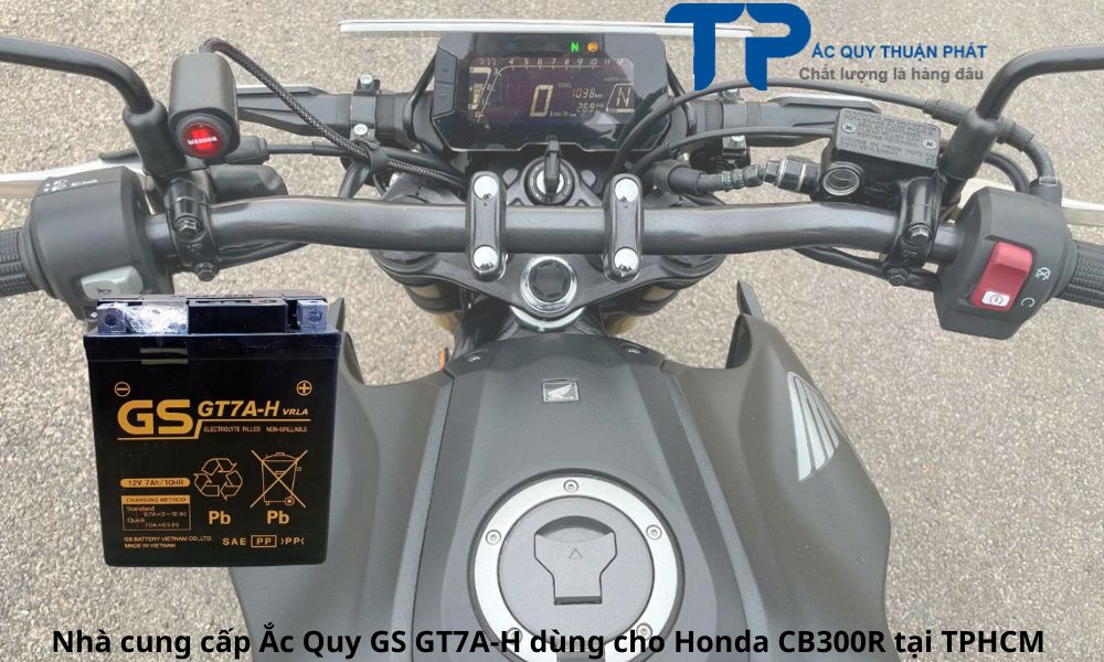 Nhà cung cấp Ắc Quy GS GT7A-H dùng cho Honda CB300R tại TPHCM
