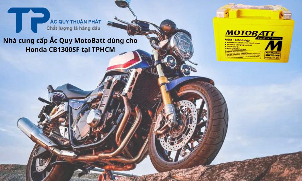 Nhà cung cấp Ắc Quy MotoBatt dùng cho Honda CB1300SF tại TPHCM