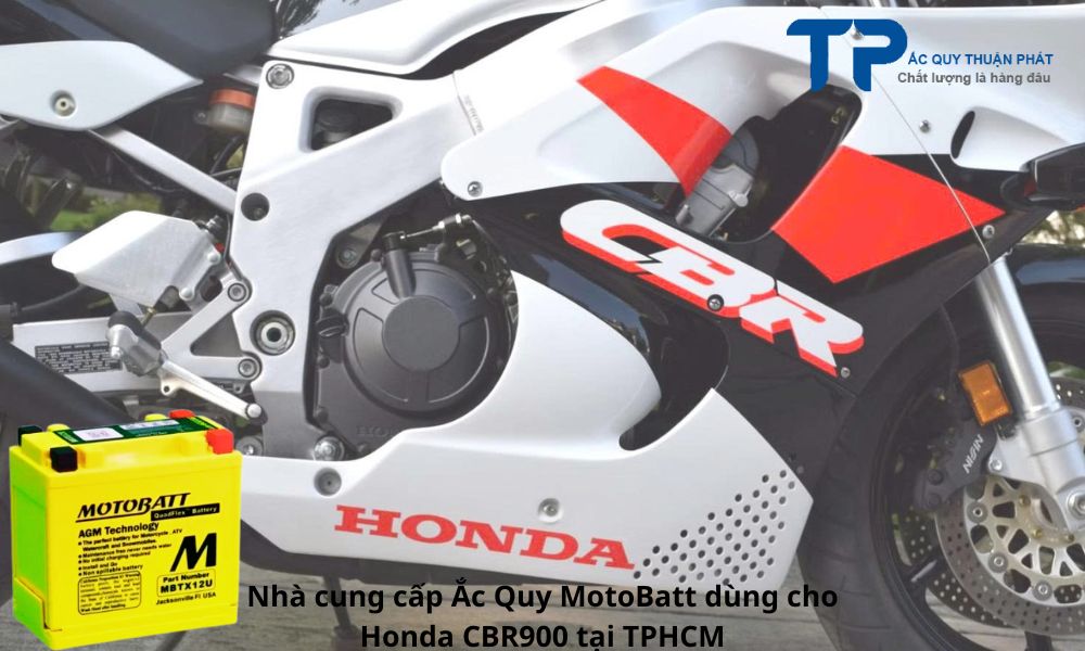 Nhà cung cấp Ắc Quy MotoBatt dùng cho Honda CBR900 tại TPHCM