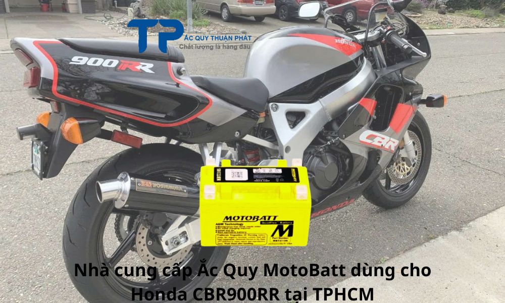 Nhà cung cấp Ắc Quy MotoBatt dùng cho Honda CBR900RR tại TPHCM