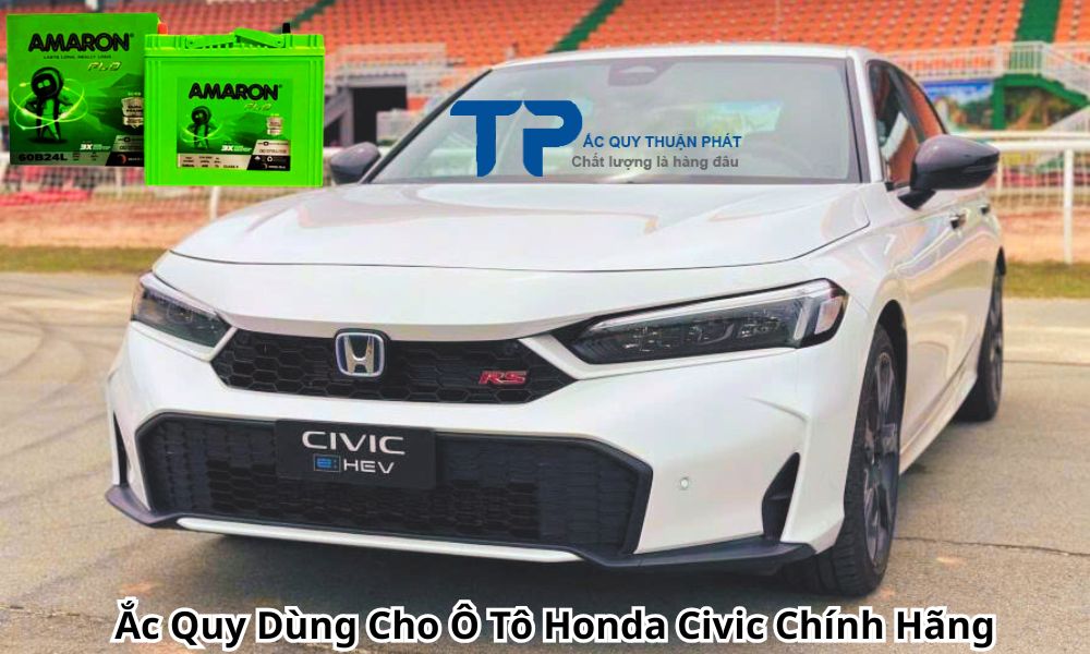 Ắc Quy Dùng Cho Ô Tô Honda Civic Chính Hãng