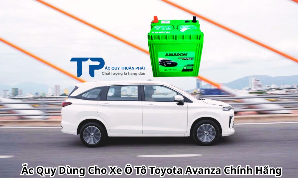 Ắc Quy Dùng Cho Xe Ô Tô Toyota Avanza Chính Hãng