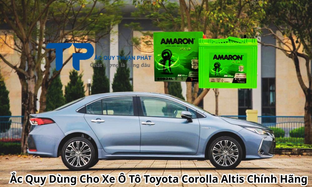 Ắc Quy Dùng Cho Xe Ô Tô Toyota Corolla Altis Chính Hãng