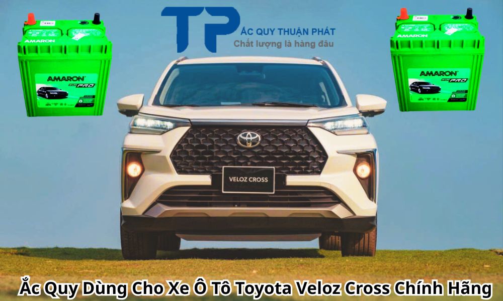 Ắc Quy Dùng Cho Xe Ô Tô Toyota Veloz Cross Chính Hãng