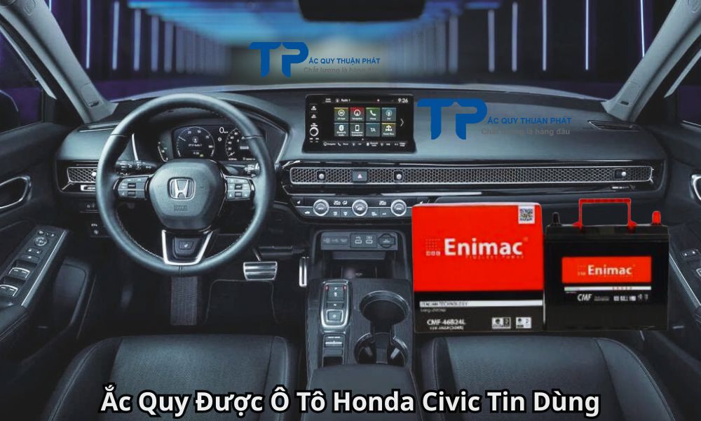 Ắc Quy Được Ô Tô Honda Civic Tin Dùng