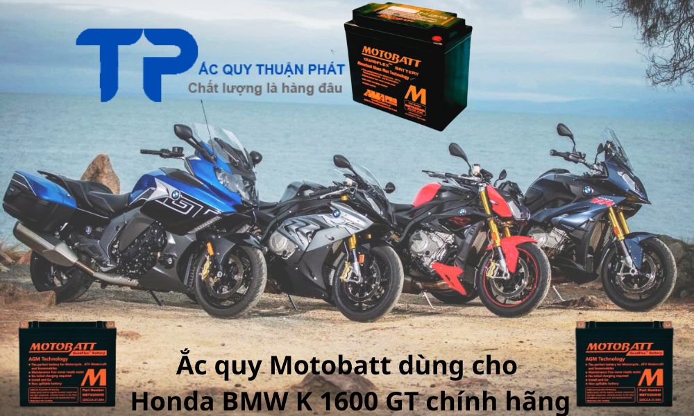 Ắc quy Motobatt dùng cho Honda BMW K 1600 GT chính hãng