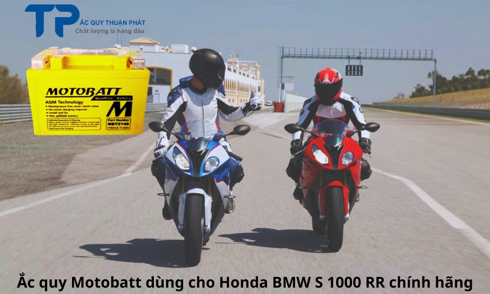 Ắc quy Motobatt dùng cho Honda BMW S 1000 RR chính hãng