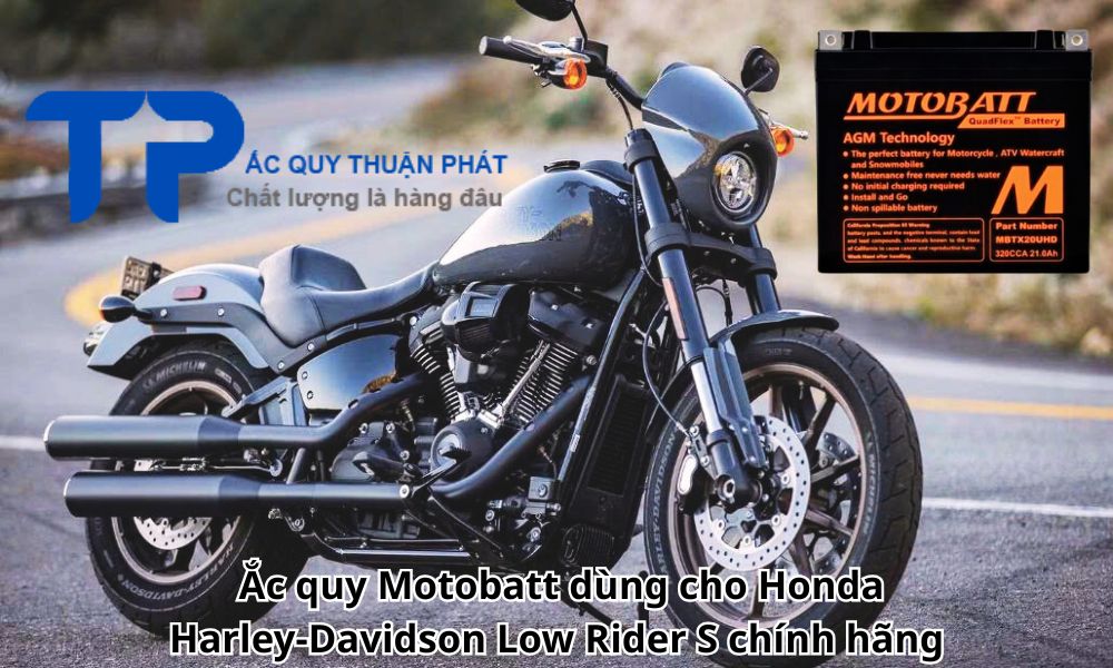 Ắc quy Motobatt dùng cho Honda Harley-Davidson Low Rider S chính hãng