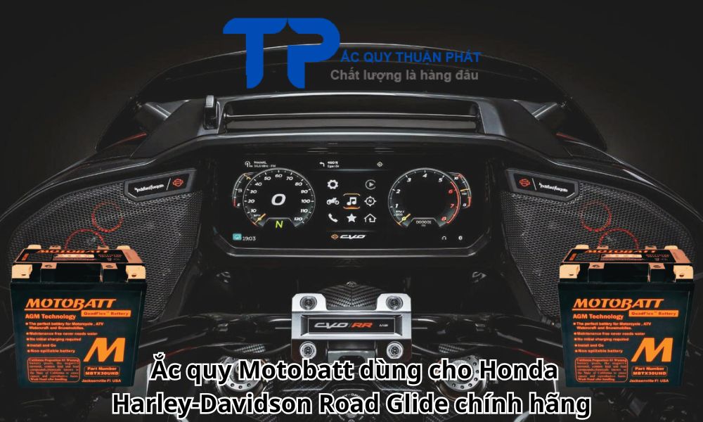Ắc quy Motobatt dùng cho Honda Harley-Davidson Road Glide chính hãng