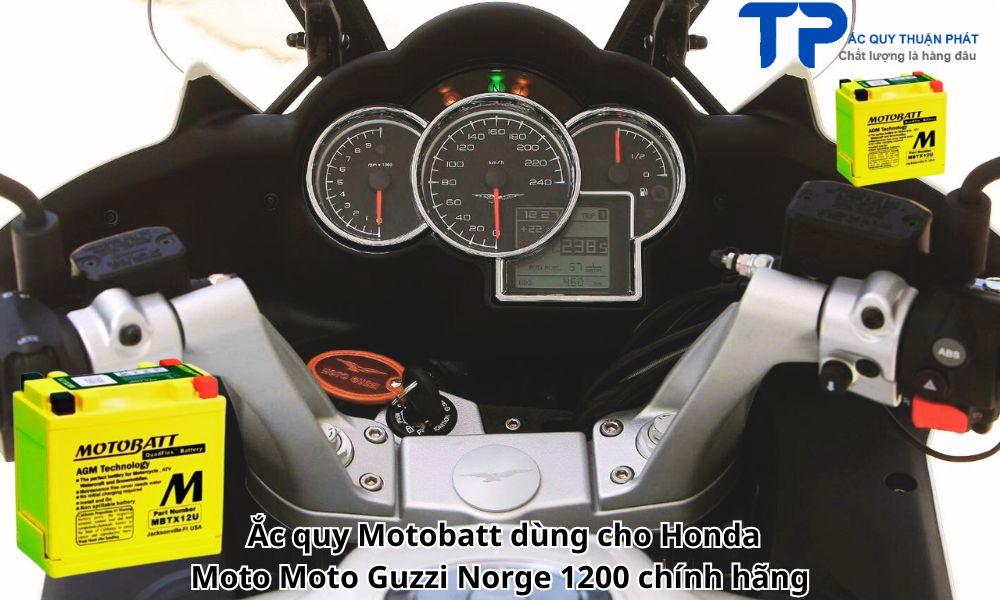 Ắc quy Motobatt dùng cho Honda Moto Moto Guzzi Norge 1200 chính hãng