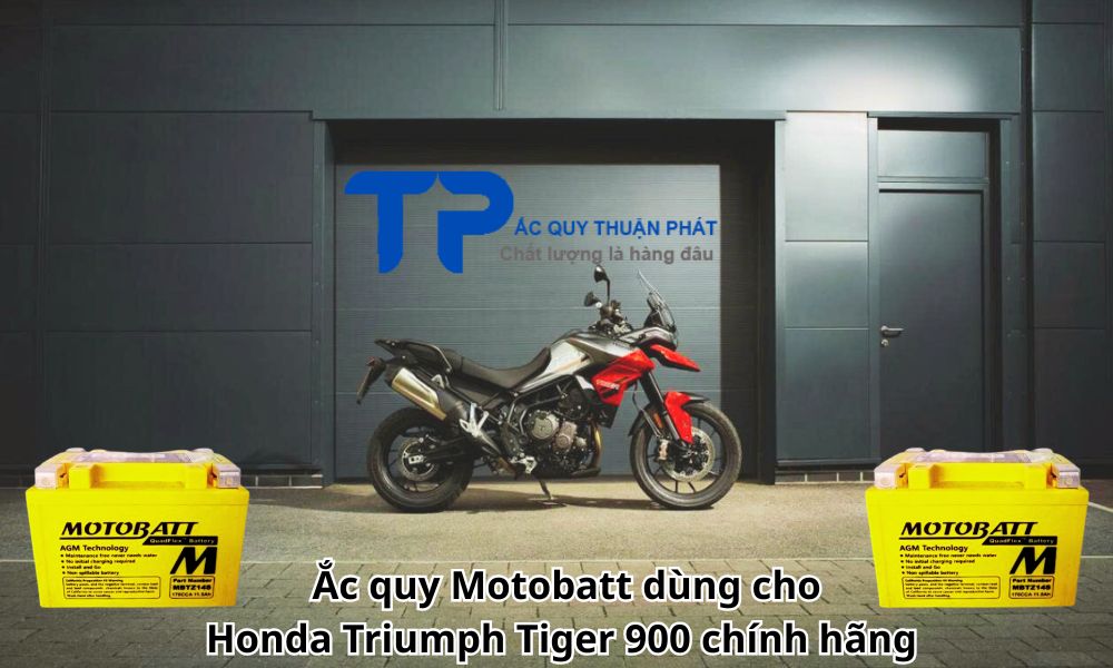 Ắc quy Motobatt dùng cho Honda Triumph Tiger 900 chính hãng
