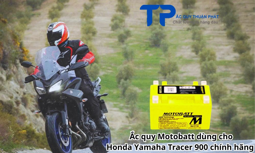 Ắc quy Motobatt dùng cho Honda Yamaha Tracer 900 chính hãng
