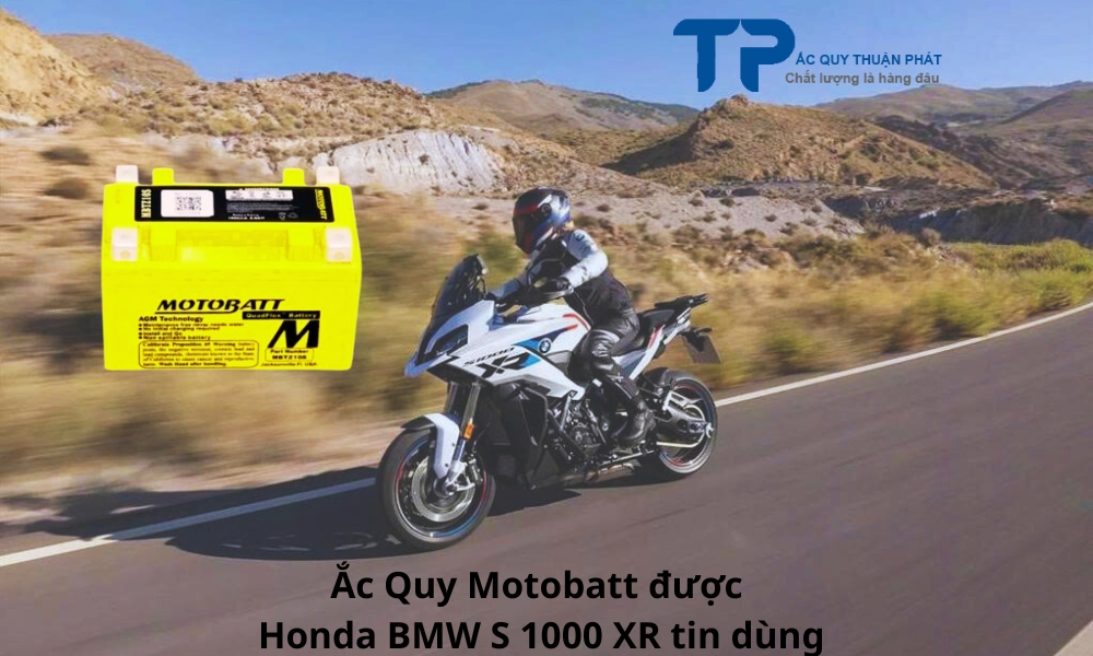Ắc Quy Motobatt được Honda BMW S 1000 XR tin dùng