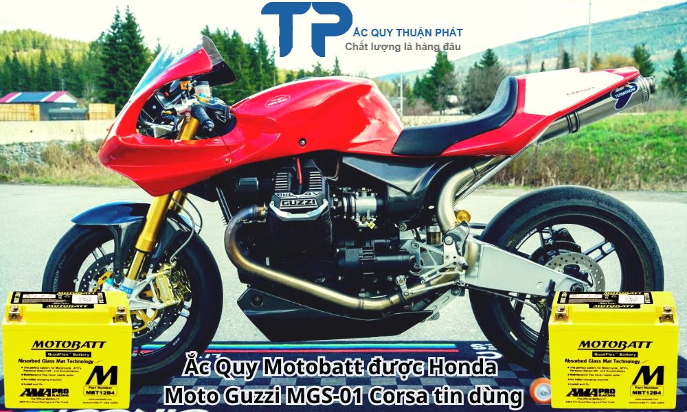 Ắc Quy Motobatt được Honda Moto Guzzi MGS-01 Corsa tin dùng