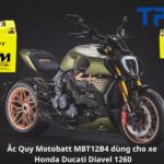 Ắc Quy Motobatt MBT12B4 dùng cho xe Honda Ducati Diavel 1260