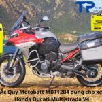 Ắc Quy Motobatt MBT12B4 dùng cho xe Honda Ducati Multistrada V4