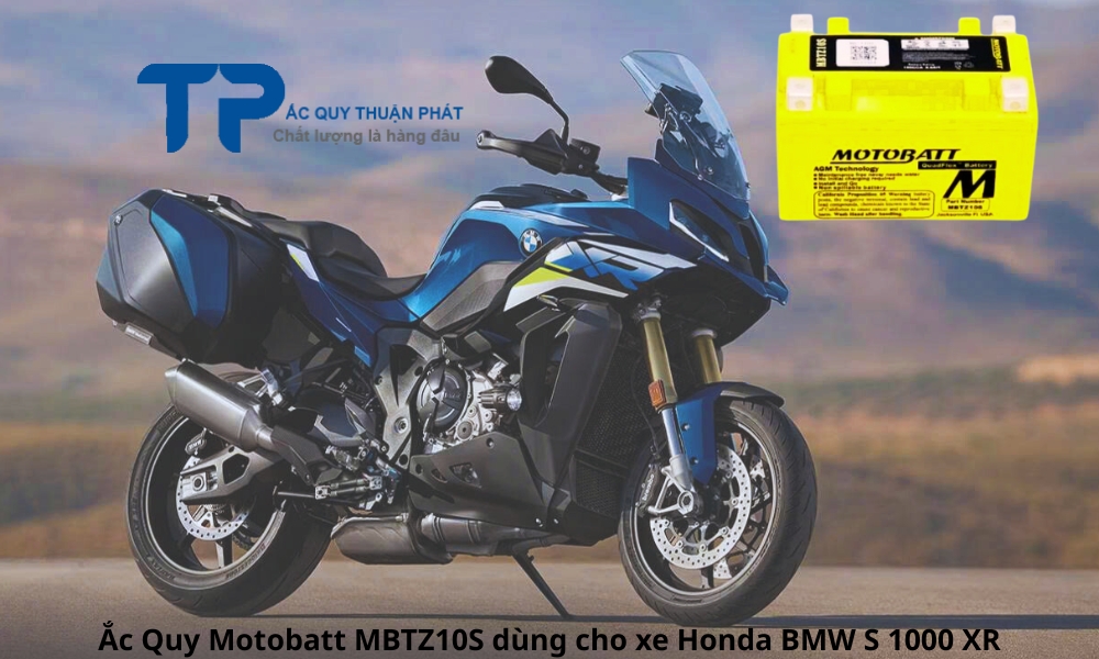 Ắc Quy Motobatt MBTZ10S dùng cho xe Honda BMW S 1000 XR