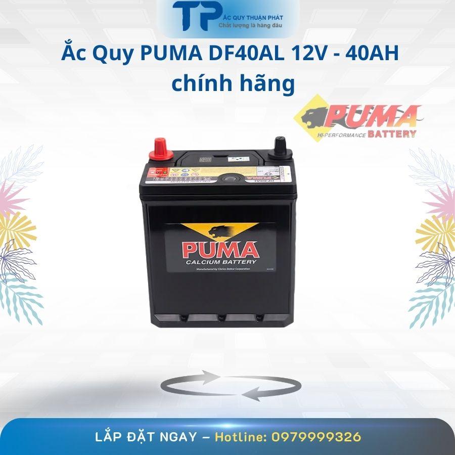 Ắc Quy Puma DF40AL 12V-40Ah Chính Hãng