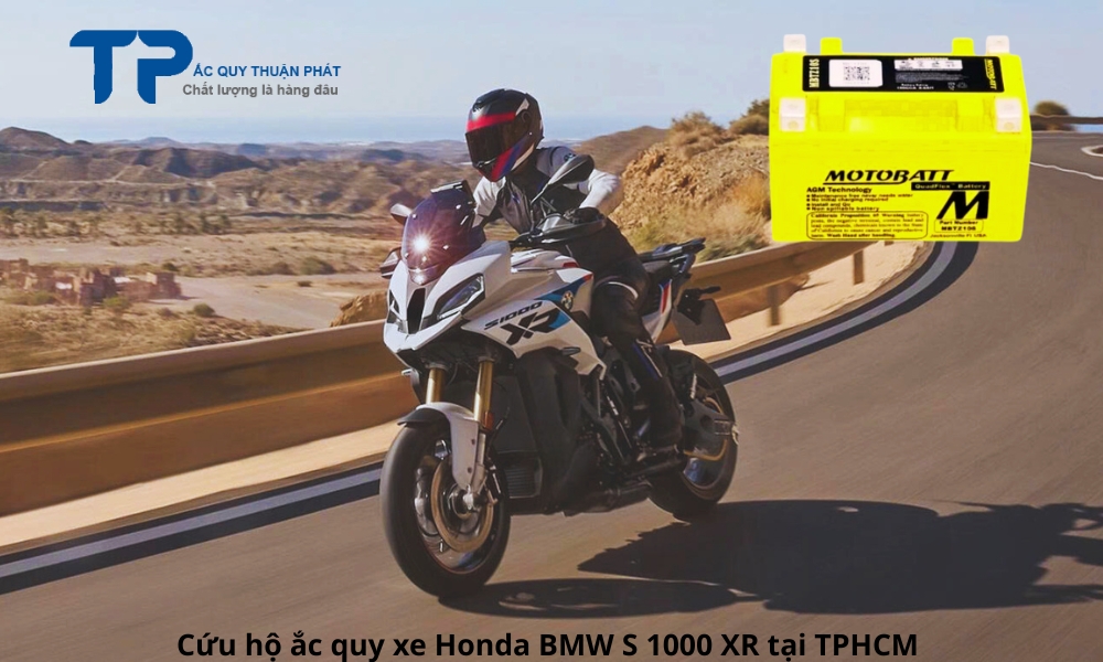 Cứu hộ ắc quy xe Honda BMW S 1000 XR tại TPHCM