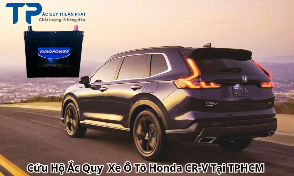 Cứu Hộ Ắc Quy  Xe Ô Tô Honda CR-V Tại TPHCM