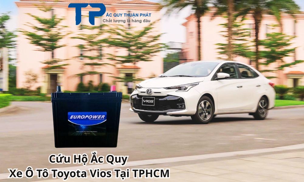 Cứu Hộ Ắc Quy Xe Ô Tô Toyota Vios Tại TPHCM