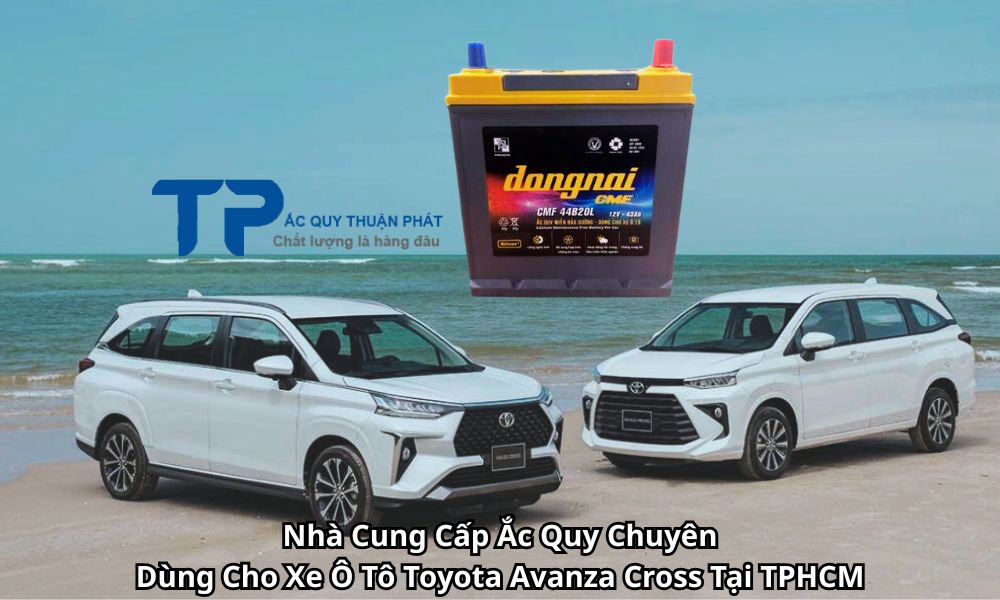 Nhà Cung Cấp Ắc Quy Chuyên Dùng Cho Xe Ô Tô Toyota Avanza Cross Tại TPHCM