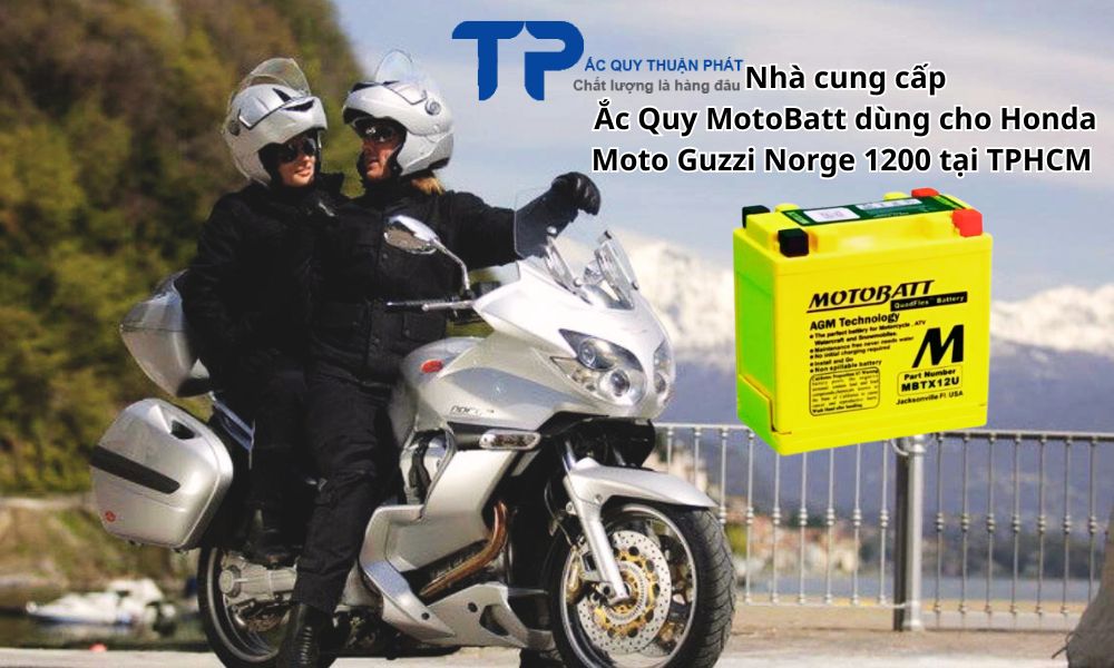 Nhà cung cấp Ắc Quy MotoBatt dùng cho Honda Moto Guzzi Norge 1200 tại TPHCM