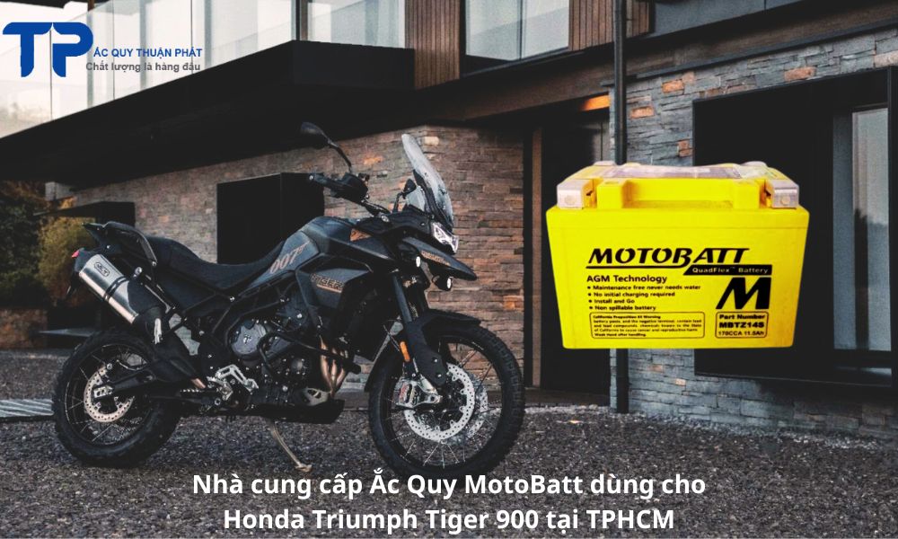 Nhà cung cấp Ắc Quy MotoBatt dùng cho Honda Triumph Tiger 900 tại TPHCM