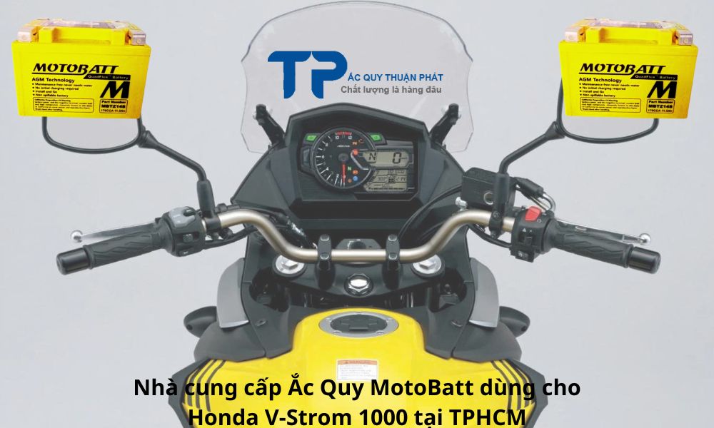 Nhà cung cấp Ắc Quy MotoBatt dùng cho Honda V-Strom 1000 tại TPHCM