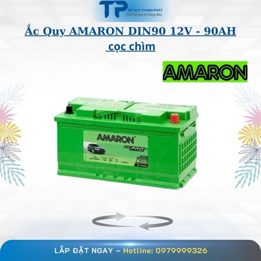 Ắc Quy AMARON DIN90 12V-90Ah Chính Hãng