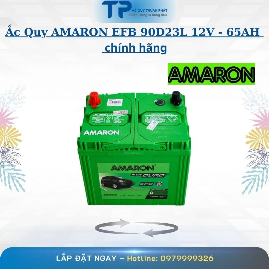 Ắc Quy AMARON EFB 90D23L 12V-65Ah Chính Hãng