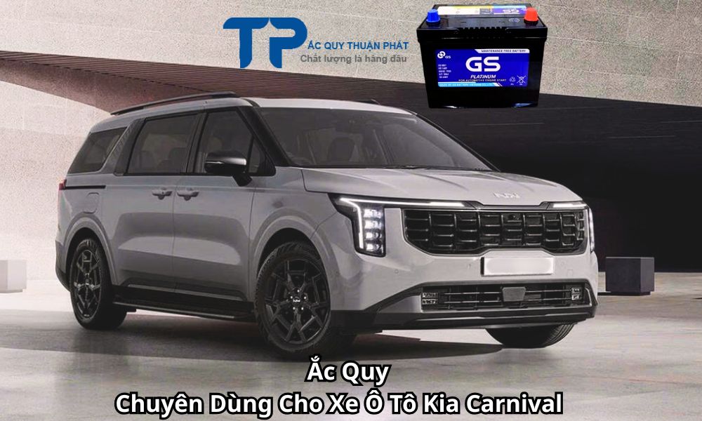 Ắc Quy Chuyên Dùng Cho Xe Ô Tô Kia Carnival