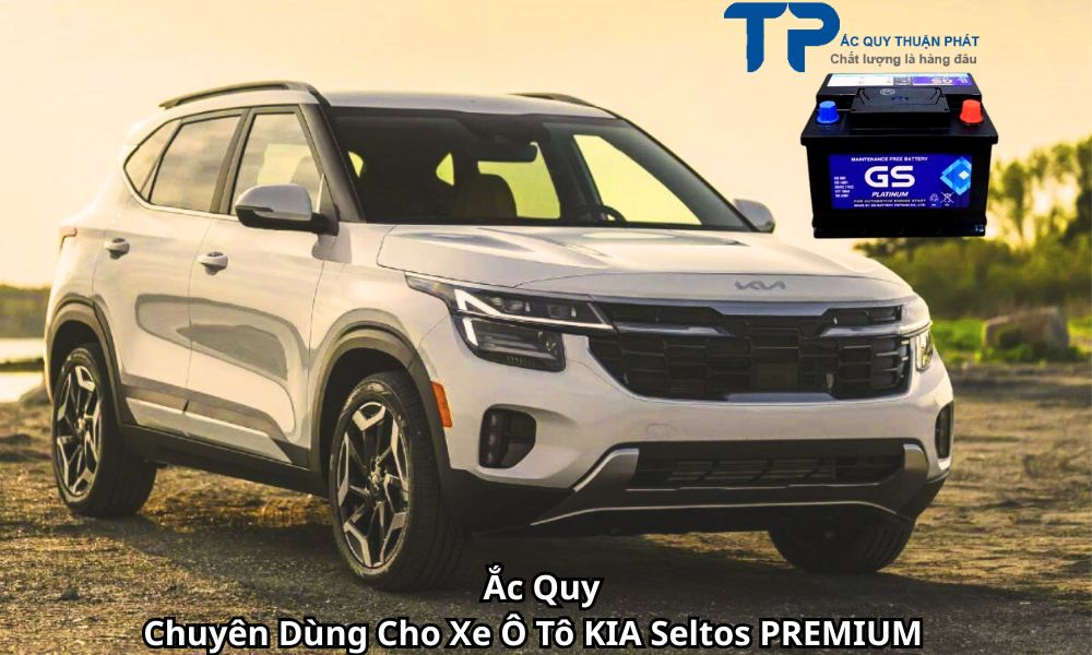 Ắc Quy Chuyên Dùng Cho Xe Ô Tô KIA Seltos PREMIUM