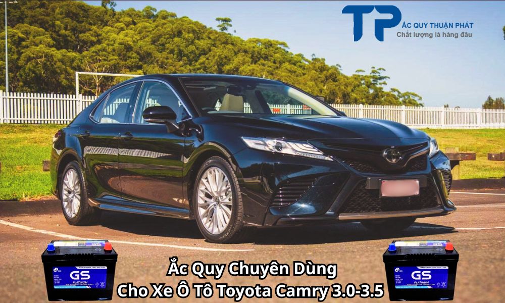 Ắc Quy Chuyên Dùng Cho Xe Ô Tô Toyota Camry 3.0-3.5