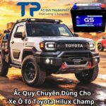Ắc Quy Chuyên Dùng Cho Xe Ô Tô Toyota Hilux Champ