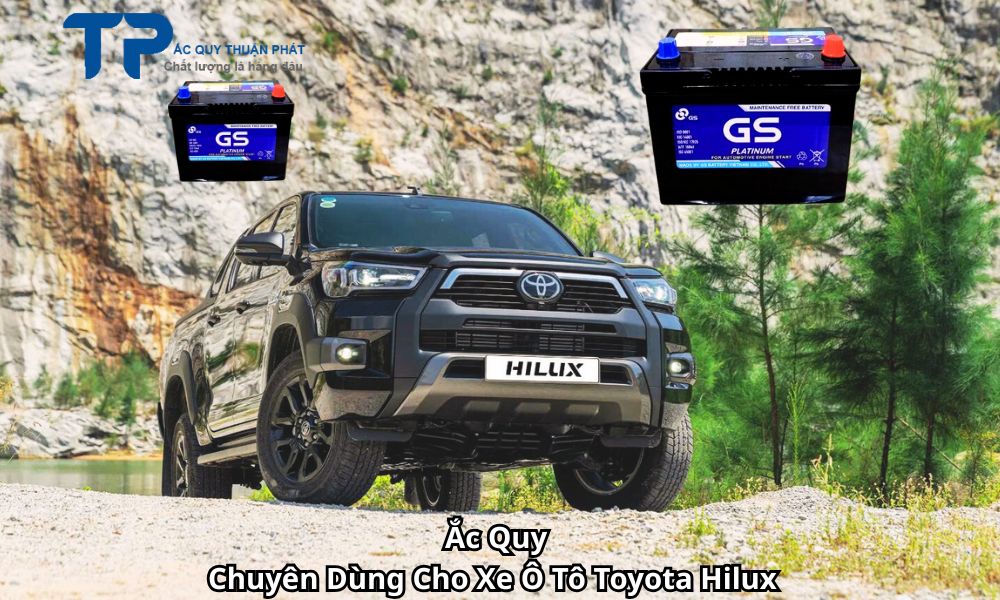 Ắc Quy Chuyên Dùng Cho Xe Ô Tô Toyota Hilux