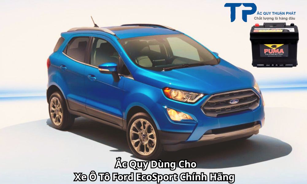 Ắc Quy Dùng Cho Xe Ô Tô Ford EcoSport Chính Hãng