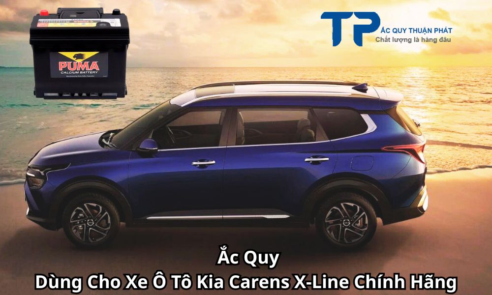 Ắc Quy Dùng Cho Xe Ô Tô Kia Carens X-Line Chính Hãng