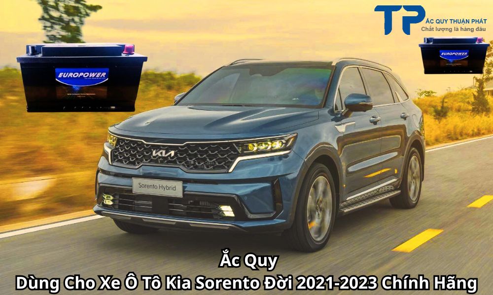 Ắc Quy Dùng Cho Xe Ô Tô Kia Sorento Đời 2021-2023 Chính Hãng