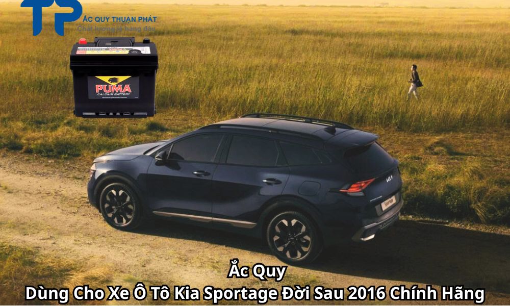 Ắc Quy Dùng Cho Xe Ô Tô Kia Sportage Đời Sau 2016 Chính Hãng