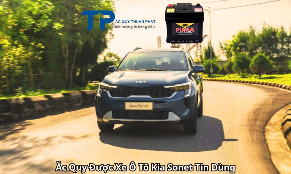 Ắc Quy Được Xe Ô Tô Kia Sonet Tin Dùng