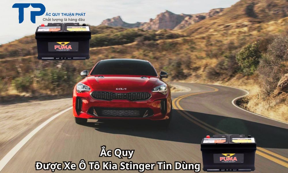 Ắc Quy Được Xe Ô Tô Kia Stinger Tin Dùng