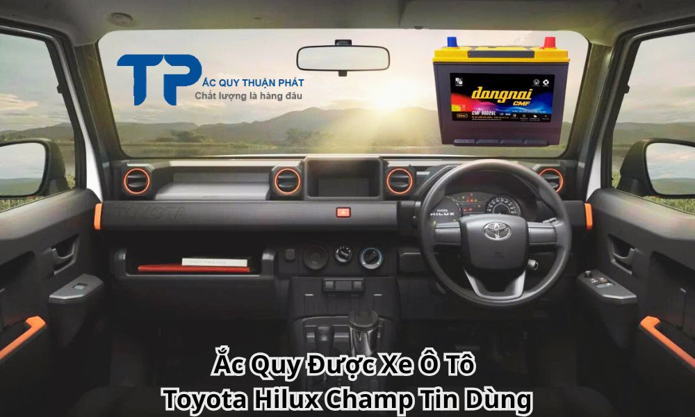 Ắc Quy Được Xe Ô Tô Toyota Hilux Champ Tin Dùng