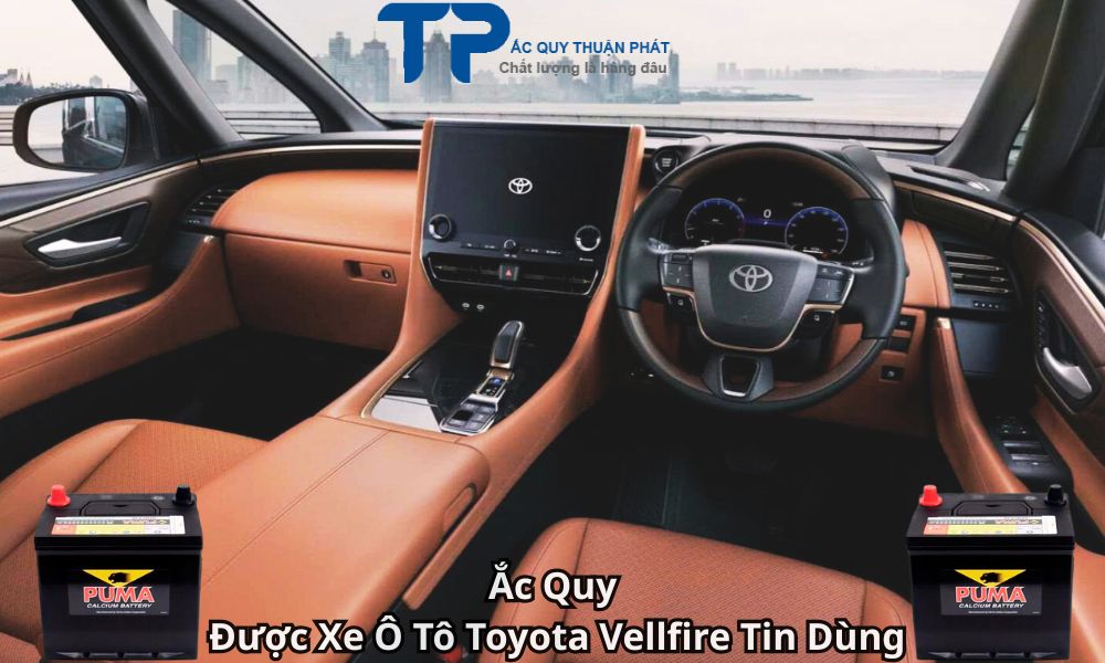 Ắc Quy Được Xe Ô Tô Toyota Vellfire Tin Dùng