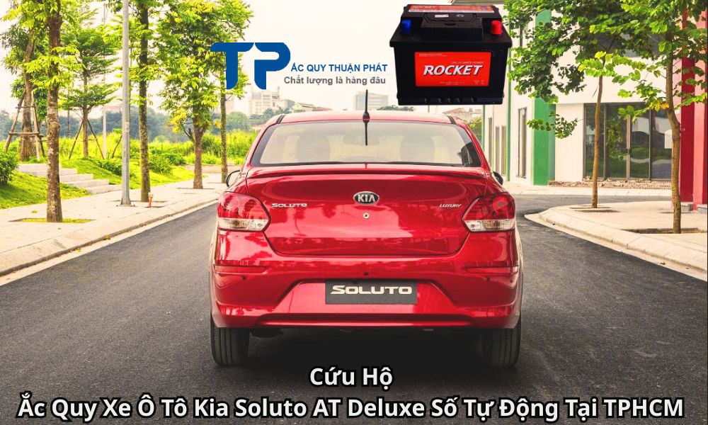 Cứu Hộ Ắc Quy Xe Ô Tô Kia Soluto AT Deluxe Số Tự Động Tại TPHCM
