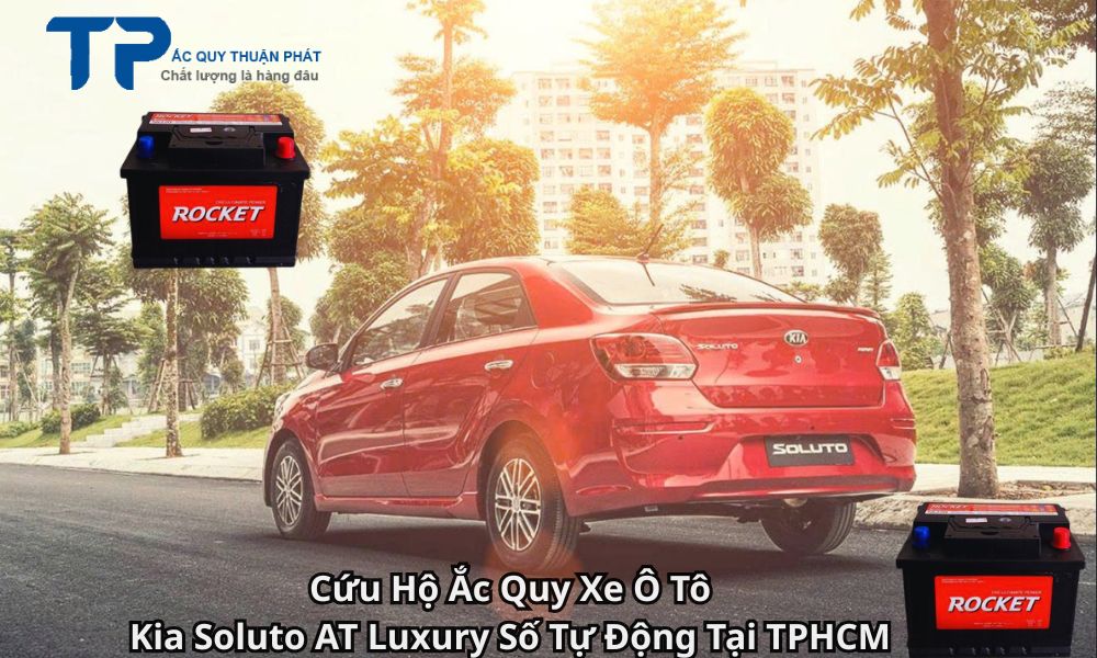 Cứu Hộ Ắc Quy Xe Ô Tô Kia Soluto AT Luxury Số Tự Động Tại TPHCM