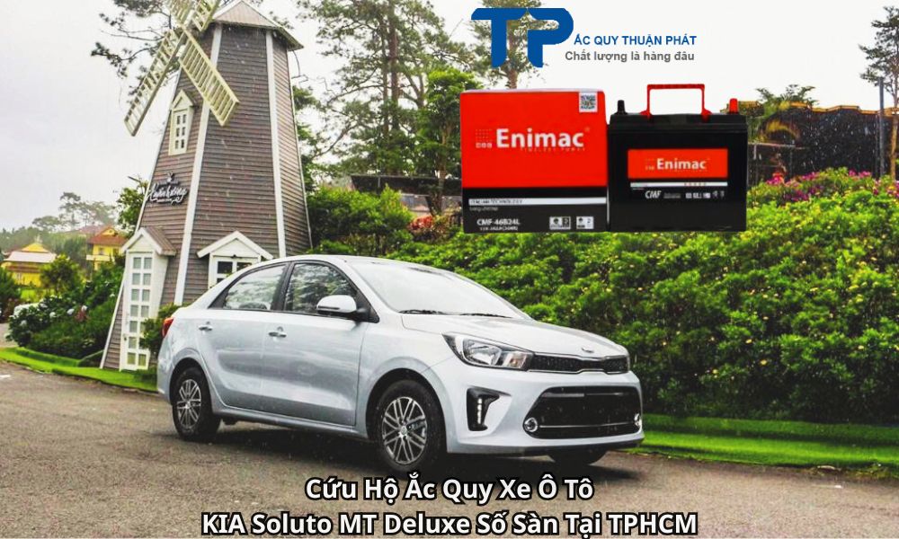Cứu Hộ Ắc Quy Xe Ô Tô KIA Soluto MT Deluxe Số Sàn Tại TPHCM