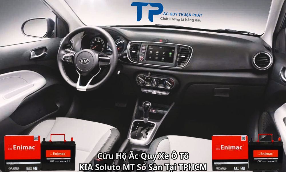 Cứu Hộ Ắc Quy Xe Ô Tô KIA Soluto MT Số Sàn Tại TPHCM